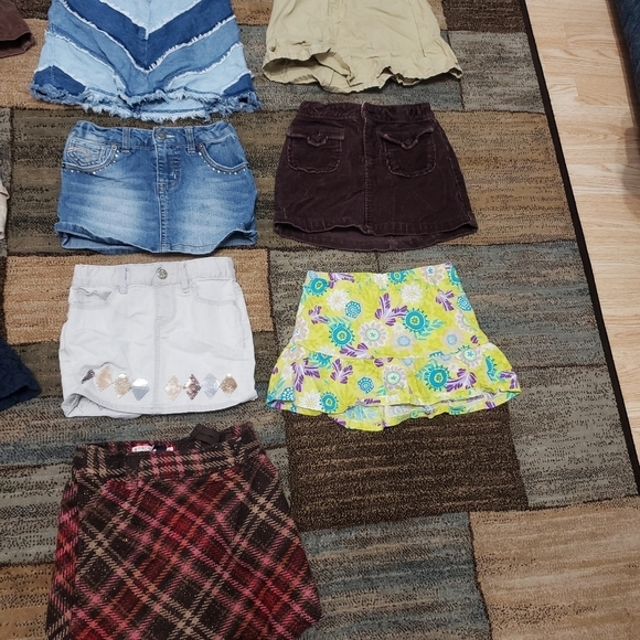Girls size 6 summer skirt bundle of 10 - Picture 3 of 6